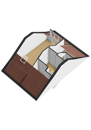 Floorplan - Mozartstraat 57, 3752 JS Bunschoten-Spakenburg